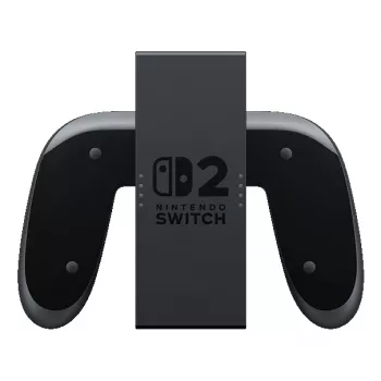 Nintendo Joy-Con 2 įkrovimo rankena, Nintendo Switch 2, Valdiklio rankena, Juoda, Skaidri, Plastikas, Nintendo, Joy-Con 2