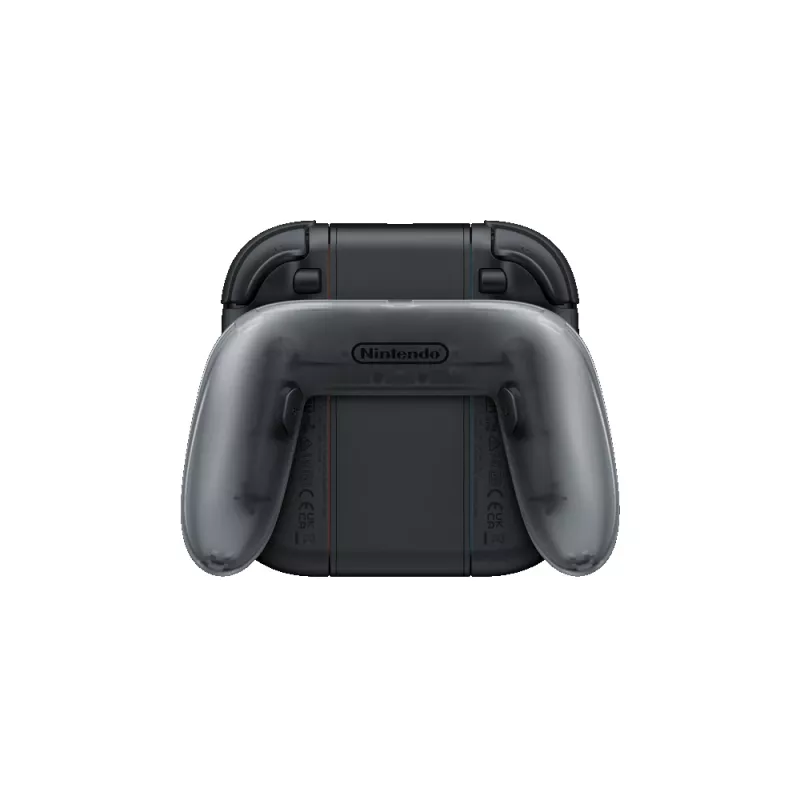 Nintendo Joy-Con 2 įkrovimo rankena, Nintendo Switch 2, Valdiklio rankena, Juoda, Skaidri, Plastikas, Nintendo, Joy-Con 2