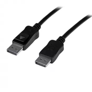 StarTech.com 10 m aktyvus DisplayPort kabelis – 4K Ultra HD DisplayPort kabelis – ilgas DP į DP kabelis projektoriui / monitoriui – DP vaizdo / ekrano laidas – fiksuojamosios DP jungtys