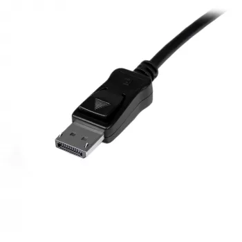 StarTech.com 10 m aktyvus DisplayPort kabelis – 4K Ultra HD DisplayPort kabelis – ilgas DP į DP kabelis projektoriui / monitoriui – DP vaizdo / ekrano laidas – fiksuojamosios DP jungtys