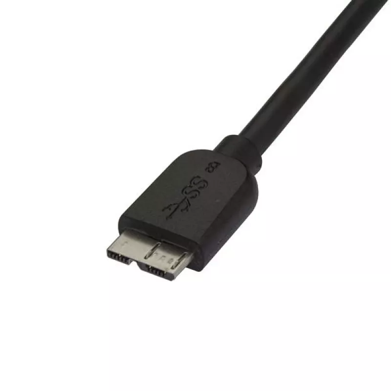 StarTech.com plonas Micro USB 3.0 laidas – V/V – 2 m (6 pėd.), 2 m, USB A, Micro-USB B, USB 3.2 Gen 1 (3.1 Gen 1), Kištukas/Kištukas, Juoda