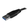 StarTech.com plonas Micro USB 3.0 laidas – V/V – 2 m (6 pėd.), 2 m, USB A, Micro-USB B, USB 3.2 Gen 1 (3.1 Gen 1), Kištukas/Kištukas, Juoda