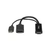 StarTech.com HDMI į DisplayPort adapteris - 4K 30Hz, 3840 x 2160 pikselių, 1080p, 720p, 120 Hz, juodas, MegaChips - STDP2600, aktyvus vaizdo keitiklis