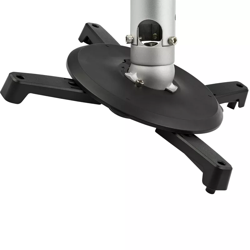 StarTech.com Universalus lubinis projektoriaus laikiklis - tvirtas, reguliuojamo aukščio / ištraukiamas stiebo laikiklis 5-22,7 col. nuo lubų - 15 kg - pasvirimas / sukimas - pakabinamas projektoriaus laikiklis su kronšteinu