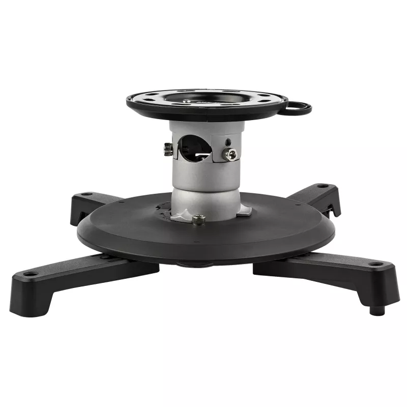 StarTech.com Universalus lubinis projektoriaus laikiklis - tvirtas, reguliuojamo aukščio / ištraukiamas stiebo laikiklis 5-22,7 col. nuo lubų - 15 kg - pasvirimas / sukimas - pakabinamas projektoriaus laikiklis su kronšteinu