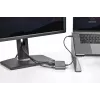 StarTech.com dviejų monitorių Thunderbolt Mini dokas, 4K 60Hz DisplayPort, nereikalaujanti tvarkyklių universalioji stotelė, skirta Windows ir Mac, Gigabit Ethernet, 1x USB-A (USB 5Gbps), 28 cm laidas