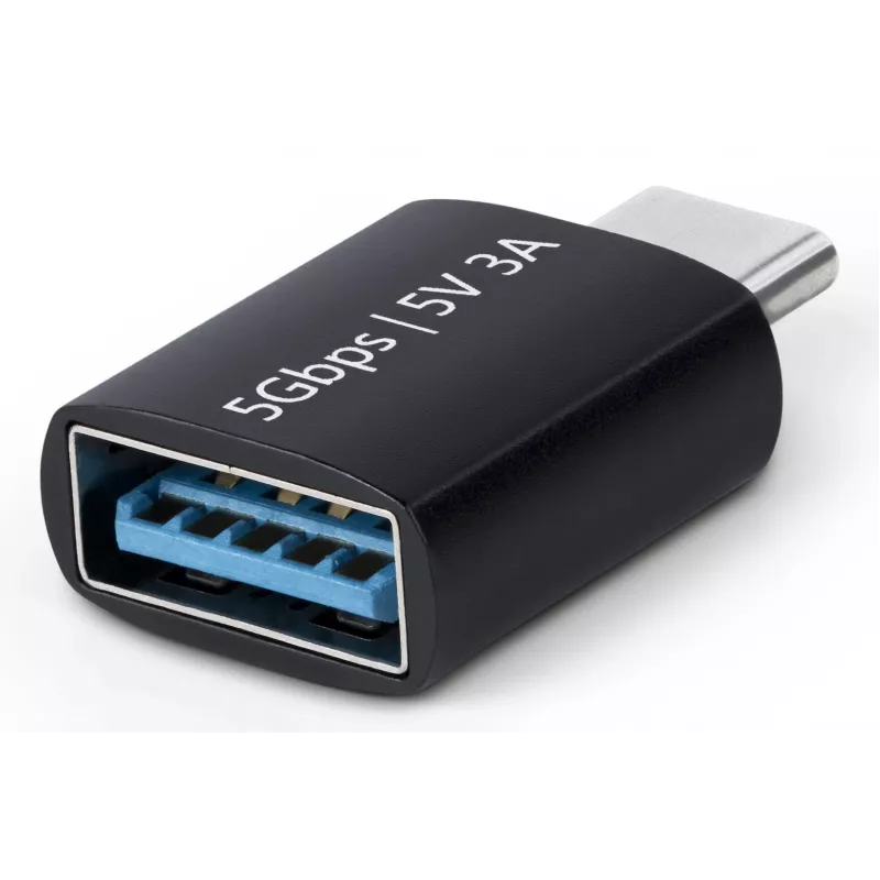 StarTech.com USB-C į USB-A adapteris, USB 5 Gbps, kompaktiškas USB-C kištukas į USB-A lizdą, patvari metalinė korpuso konstrukcija, kištukas / lizdas