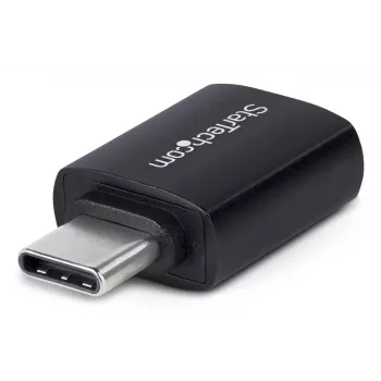 StarTech.com USB-C į USB-A adapteris, USB 5 Gbps, kompaktiškas USB-C kištukas į USB-A lizdą, patvari metalinė korpuso konstrukcija, kištukas / lizdas