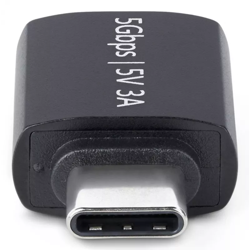 StarTech.com USB-C į USB-A adapteris, USB 5 Gbps, kompaktiškas USB-C kištukas į USB-A lizdą, patvari metalinė korpuso konstrukcija, kištukas / lizdas