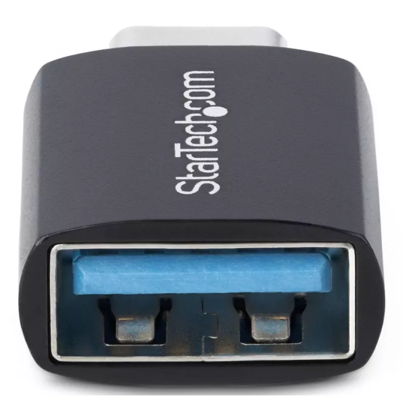 StarTech.com USB-C į USB-A adapteris, USB 5 Gbps, kompaktiškas USB-C kištukas į USB-A lizdą, patvari metalinė korpuso konstrukcija, kištukas / lizdas