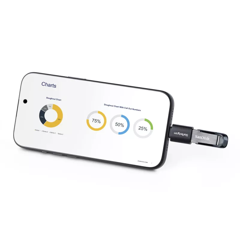 StarTech.com USB-C į USB-A adapteris, USB 5 Gbps, kompaktiškas USB-C kištukas į USB-A lizdą, patvari metalinė korpuso konstrukcija, kištukas / lizdas