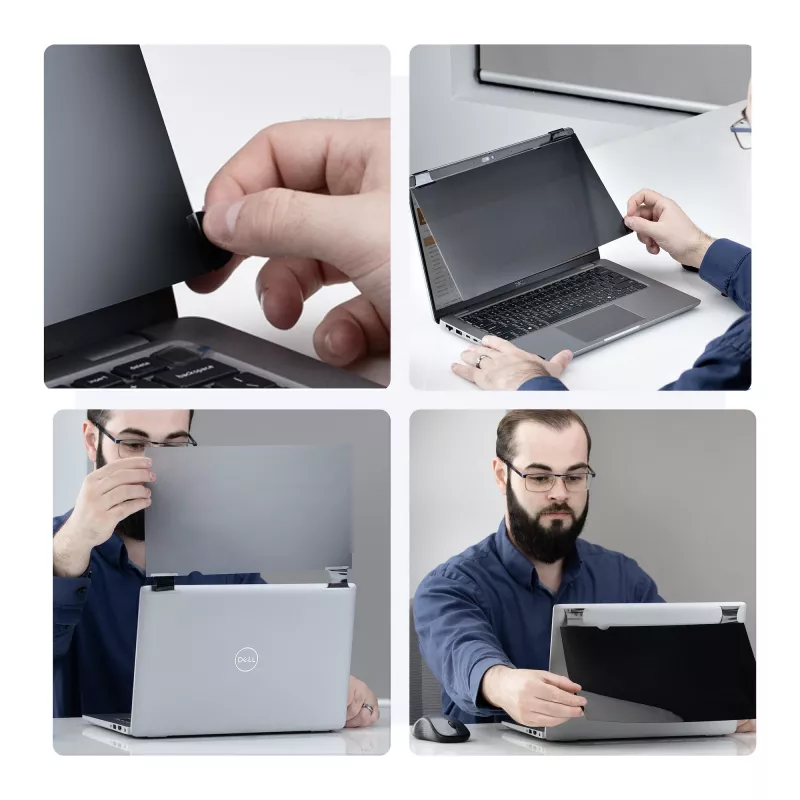 StarTech.com 13,3 colių 16:10 Bright privatumo ekrano filtras su lietimu, apverčiamas, 75 % šviesos pralaidumas, akinimą mažinantis privatumo filtras, +/- 30° matymo kampas
