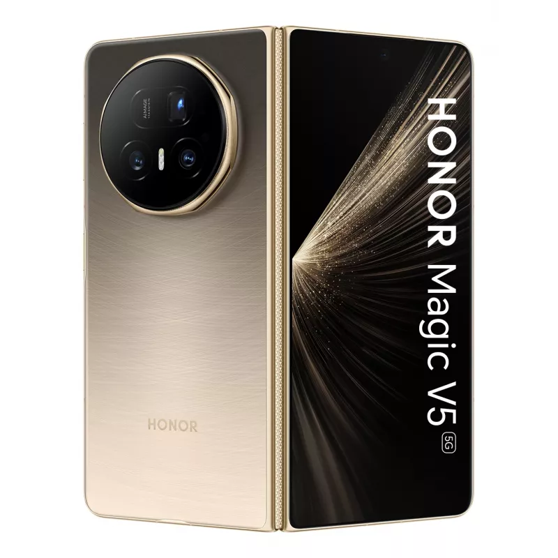 Honor MAGIC V5 20,2 cm (7,95 colio) MagicOS 9.0.1 5G USB Type-C 16 GB 512 GB 5820 mAh Auksinis