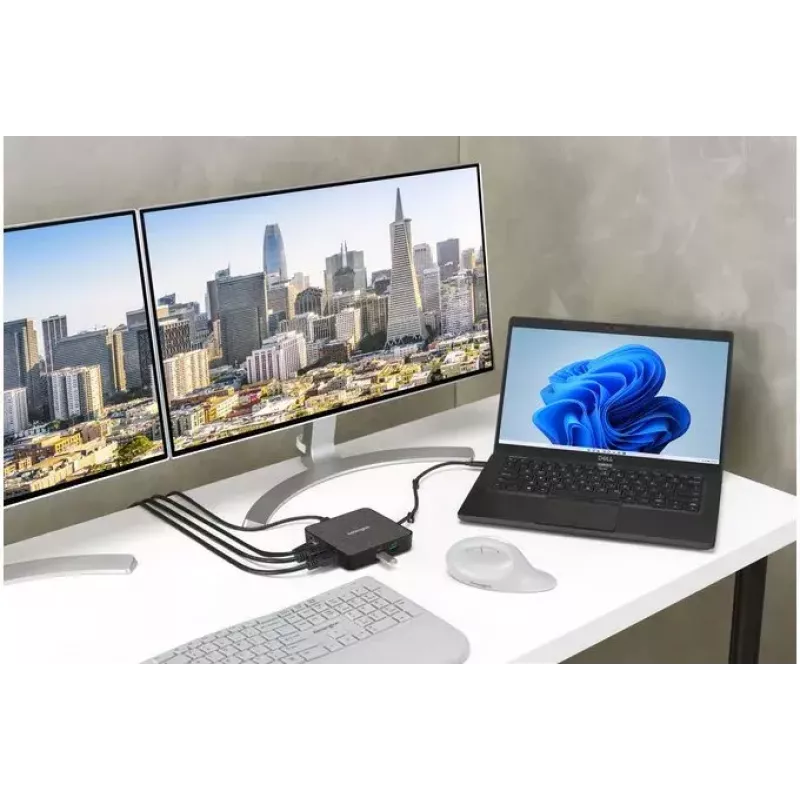 Kensington MD120U4 USB4 nešiojamoji dokinimo stotelė, laidinė USB4, 100 W, 8K, 144 Hz