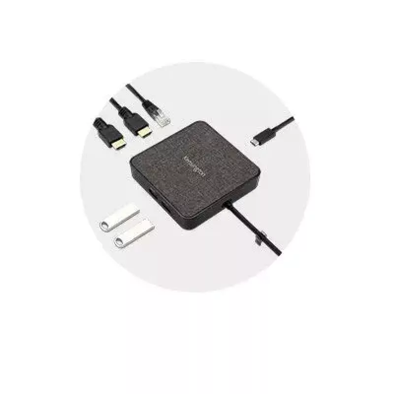 Kensington MD120U4 USB4 nešiojamoji dokinimo stotelė, laidinė USB4, 100 W, 8K, 144 Hz