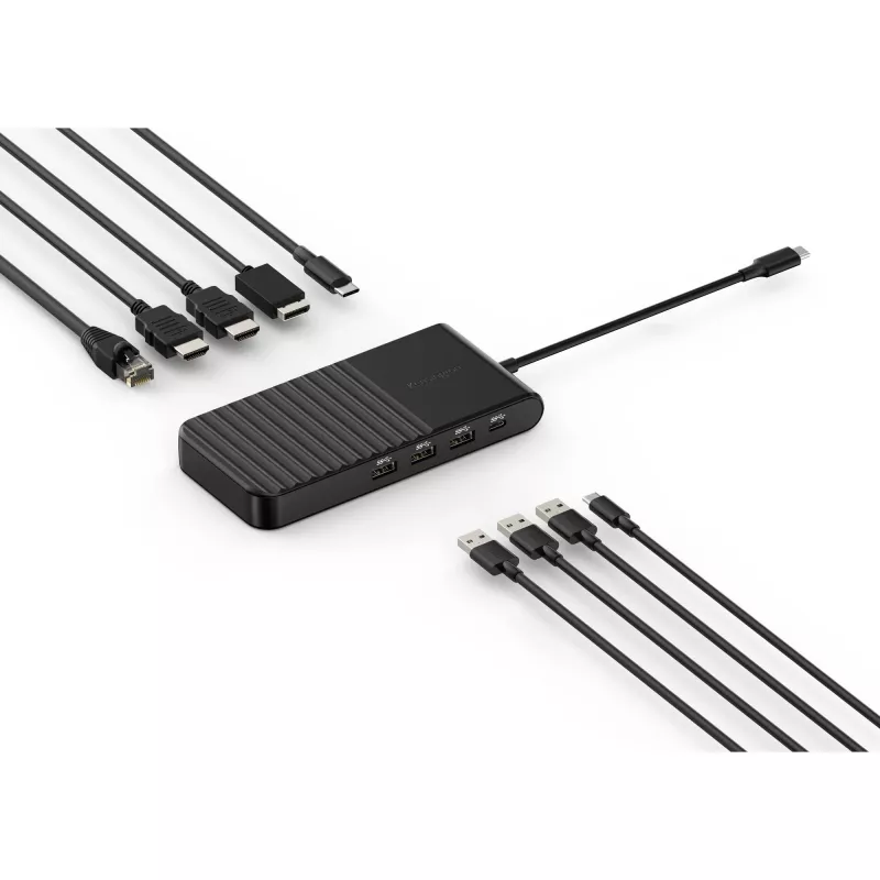 Dokingo stotelė Kensington UH1500P EQ USB-C 5Gbps Triple Video 4K