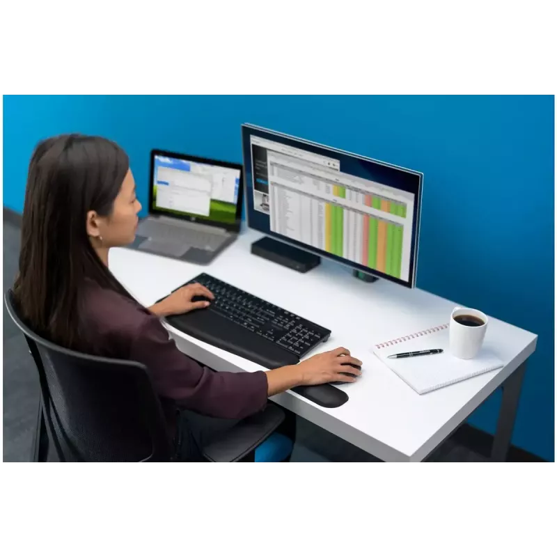 Kensington ErgoSoft riešo atrama standartinėms klaviatūroms