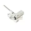 Kensington plonas NanoSaver 2.0 EQ rakinamas nešiojamojo kompiuterio užraktas, 1,83 m, Kensington, raktas, nerūdijantis plienas, sidabrinis