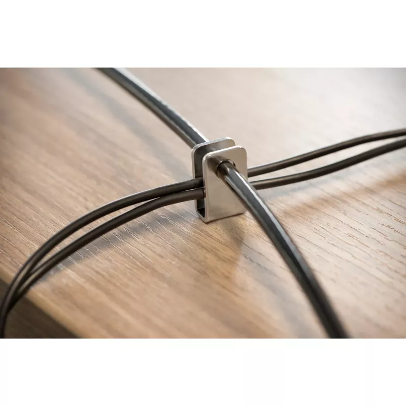 “Kensington Desktop & Peripherals Locking Kit 2.0”, 2,44 m, “Kensington”, raktinis, anglinis plienas, juoda, sidabrinė