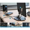 “Kensington Desktop & Peripherals Locking Kit 2.0”, 2,44 m, “Kensington”, raktinis, anglinis plienas, juoda, sidabrinė
