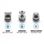 Kensington ClickSafe Universal Slots Security Anchors Kit, Inkaras, Nerūdijantis plienas, 3 vnt., 31 g, 115 mm, 85 mm