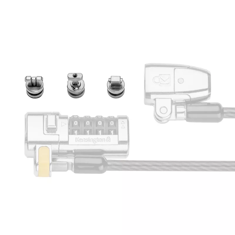 Kensington ClickSafe Universal Slots Security Anchors Kit, Inkaras, Nerūdijantis plienas, 3 vnt., 31 g, 115 mm, 85 mm
