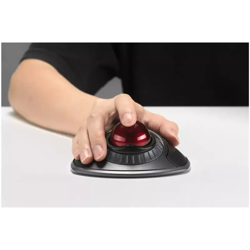 Kensington Orbit Wireless Trackball su slinkties žiedu - juodas