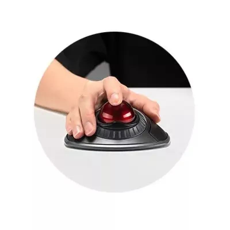 Kensington Orbit Wireless Trackball su slinkties žiedu - juodas