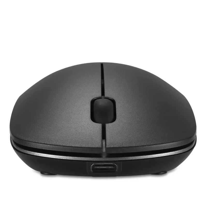 Kensington MY230 EQ Įkraunama pelė – Belaidė – Vidutinio dydžio, abiem rankoms tinkama, RF belaidė + Bluetooth, 1200 DPI, juoda