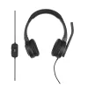 Kensington H1000 USB-C ant ausies uždedamos ausinės su mikrofonu, laidinės, skambučiams / muzikai, 20–20000 Hz, 190 g, ausinės su mikrofonu, juodos