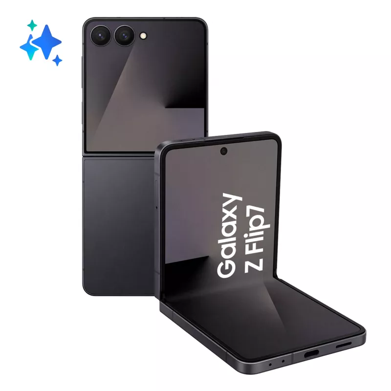 Samsung Galaxy Z Flip7 17,3 cm (6,8 col.) 5G 12 GB 256 GB 4300 mAh juodas