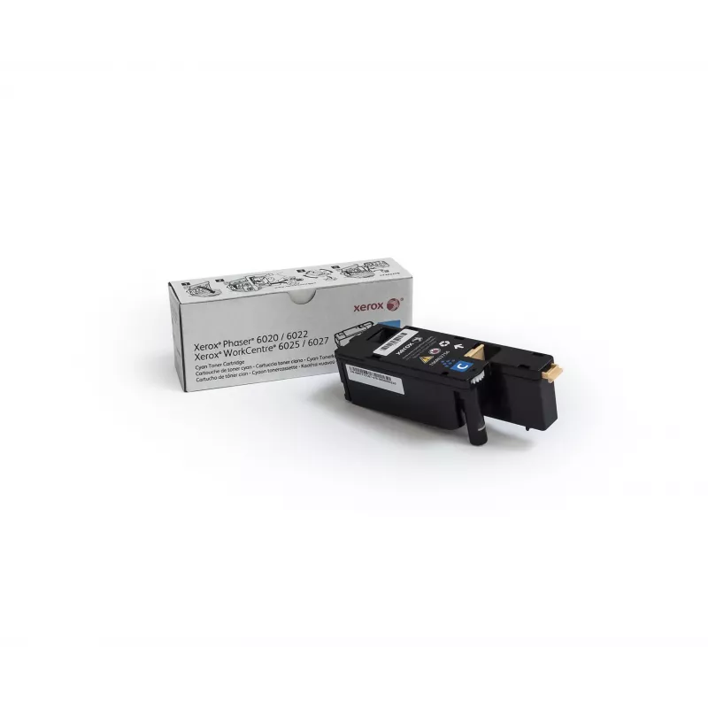 Xerox Genuine Phaser® 6020/6022, WorkCentre® 6025/6027 Žydra Standard capacity tonerio kasetė (1000 puslapių) - 106R02756