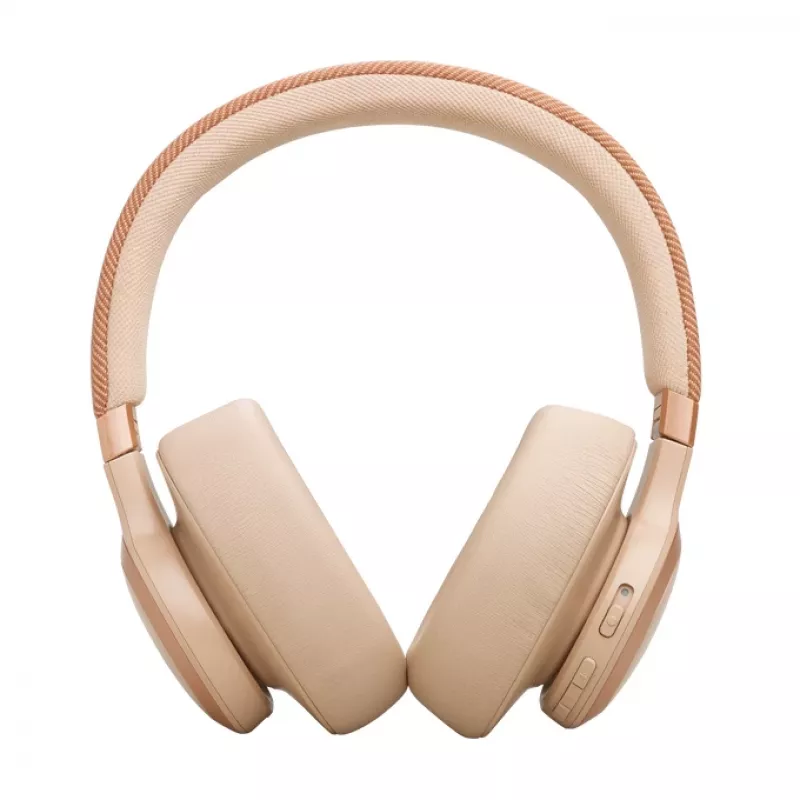 JBL Live 770NC ausinės Belaidis Galvos juosta Skambučiai/Muzika Bluetooth Smėlio