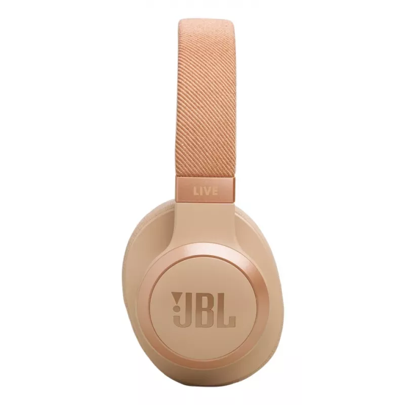 JBL Live 770NC ausinės Belaidis Galvos juosta Skambučiai/Muzika Bluetooth Smėlio