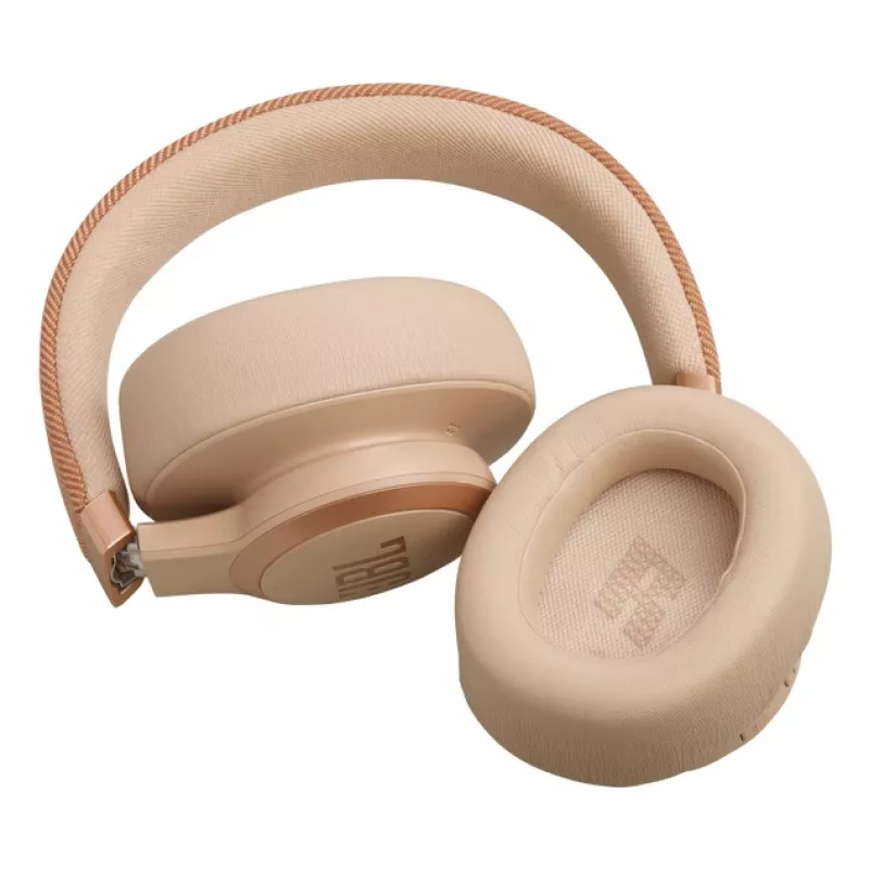 JBL Live 770NC ausinės Belaidis Galvos juosta Skambučiai/Muzika Bluetooth Smėlio