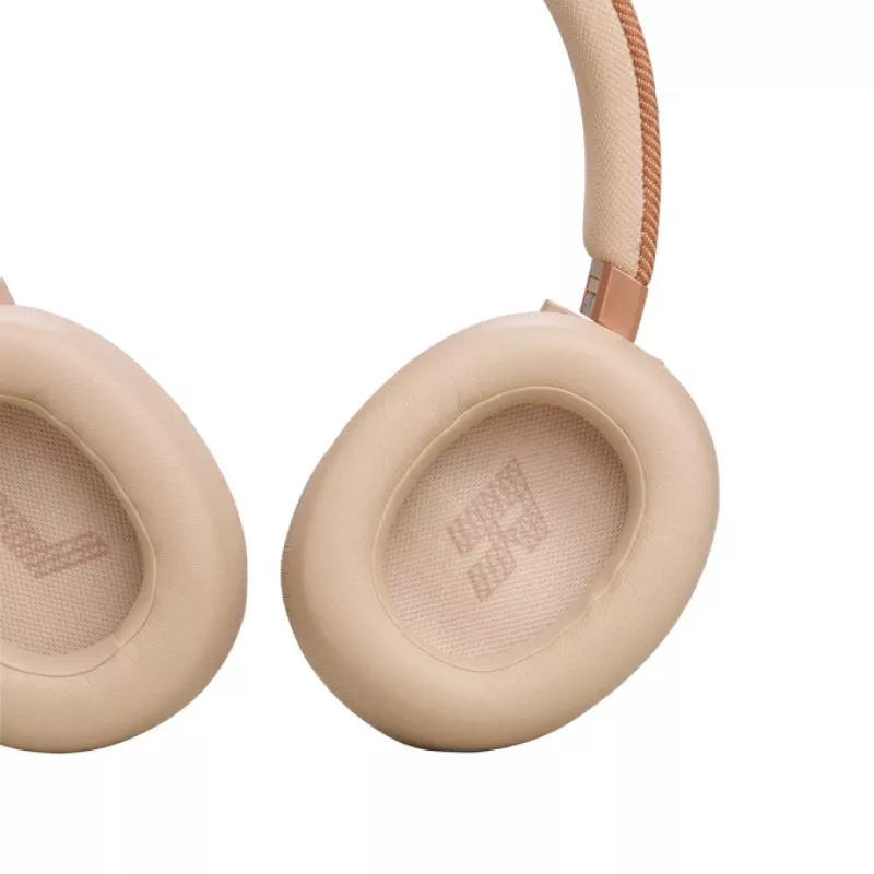 JBL Live 770NC ausinės Belaidis Galvos juosta Skambučiai/Muzika Bluetooth Smėlio