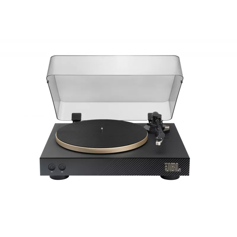 JBL Spinner BT diržinė garso patefono grotuvas, juoda, auksinė