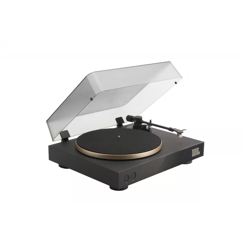 JBL Spinner BT diržinė garso patefono grotuvas, juoda, auksinė