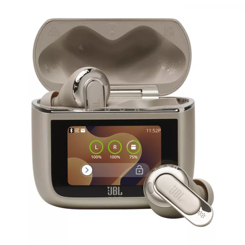 JBL Tour Pro 3 ausinės True Wireless Stereo (TWS) į ausis įdedamos Skambučiams / Muzikai / Sportui / Kasdieniam naudojimui Bluetooth Latte