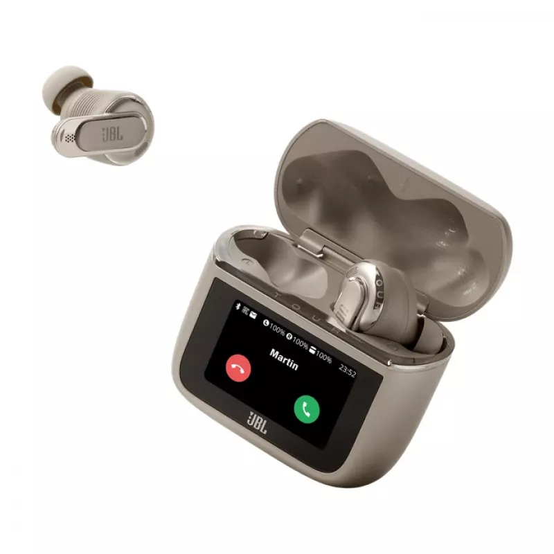 JBL Tour Pro 3 ausinės True Wireless Stereo (TWS) į ausis įdedamos Skambučiams / Muzikai / Sportui / Kasdieniam naudojimui Bluetooth Latte