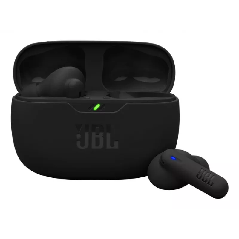 JBL Wave Beam 2 ausinės belaidės į ausis įdedamos skambučiams / muzikai Bluetooth juodos