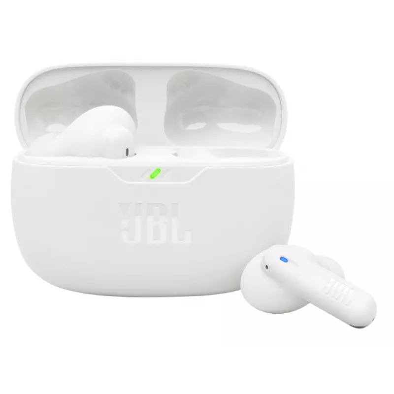 JBL Wave Beam 2 ausinės belaidės Į ausis įdedamos Skambučiams / Muzikai Bluetooth Baltos