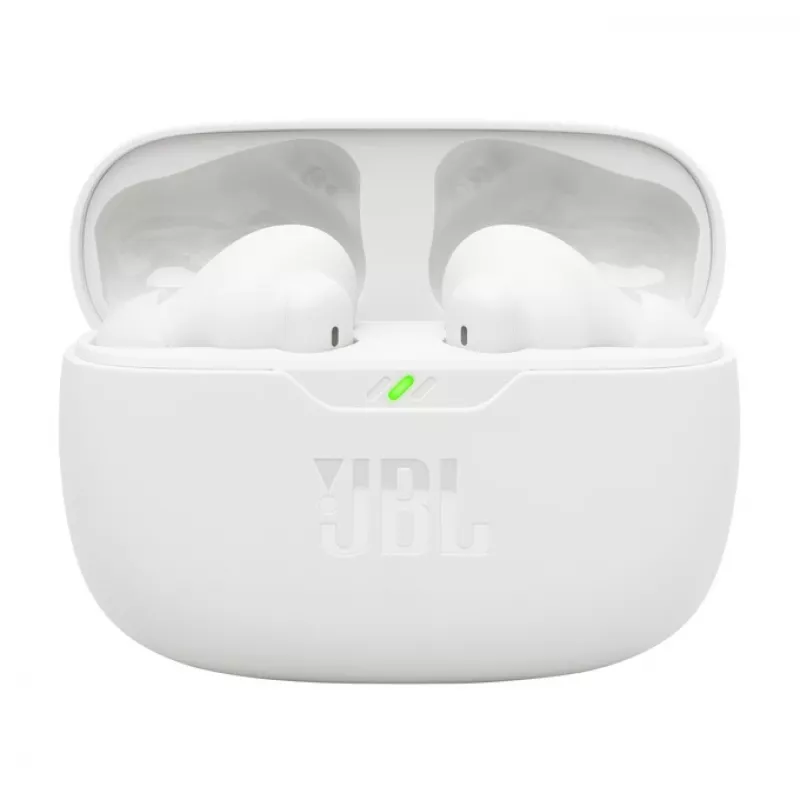 JBL Wave Beam 2 ausinės belaidės Į ausis įdedamos Skambučiams / Muzikai Bluetooth Baltos