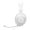 JBL Quantum 100M2 ausinės su laidu, galvos juosta, žaidimams, baltos