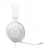JBL Quantum 100M2 ausinės su laidu, galvos juosta, žaidimams, baltos