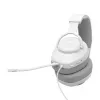 JBL Quantum 100M2 ausinės su laidu, galvos juosta, žaidimams, baltos
