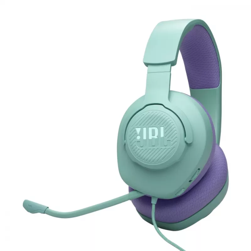 JBL Quantum 100M2 ausinės, laidinės, ant galvos, žaidimams, žydros