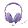 Laidinės ant galvos dedamos žaidimų ausinės JBL Quantum 100M2 — circumauralinės, 20–20000 Hz, 1,2 m laidas, violetinė