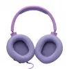 Laidinės ant galvos dedamos žaidimų ausinės JBL Quantum 100M2 — circumauralinės, 20–20000 Hz, 1,2 m laidas, violetinė