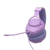 Laidinės ant galvos dedamos žaidimų ausinės JBL Quantum 100M2 — circumauralinės, 20–20000 Hz, 1,2 m laidas, violetinė